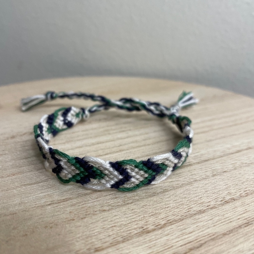 Green Woods Woven Bracelet